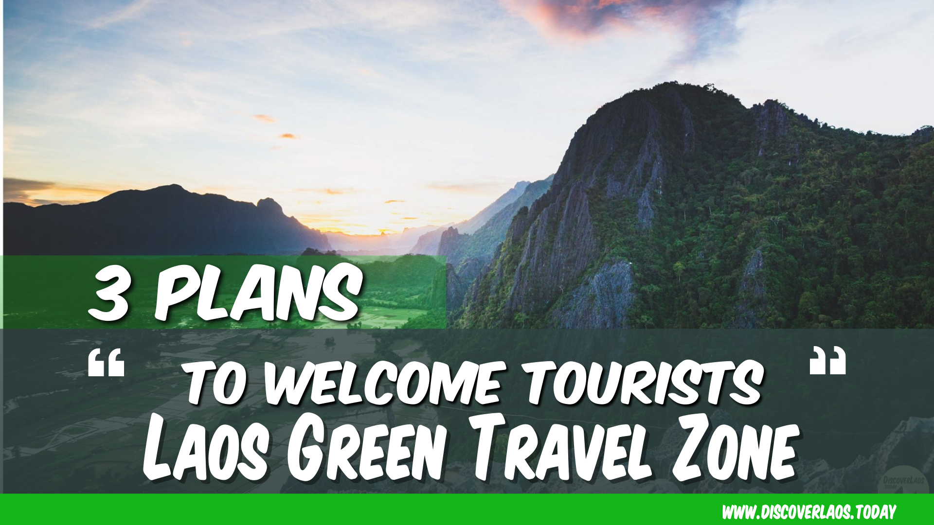 3 plans to welcome tourists in to laos
