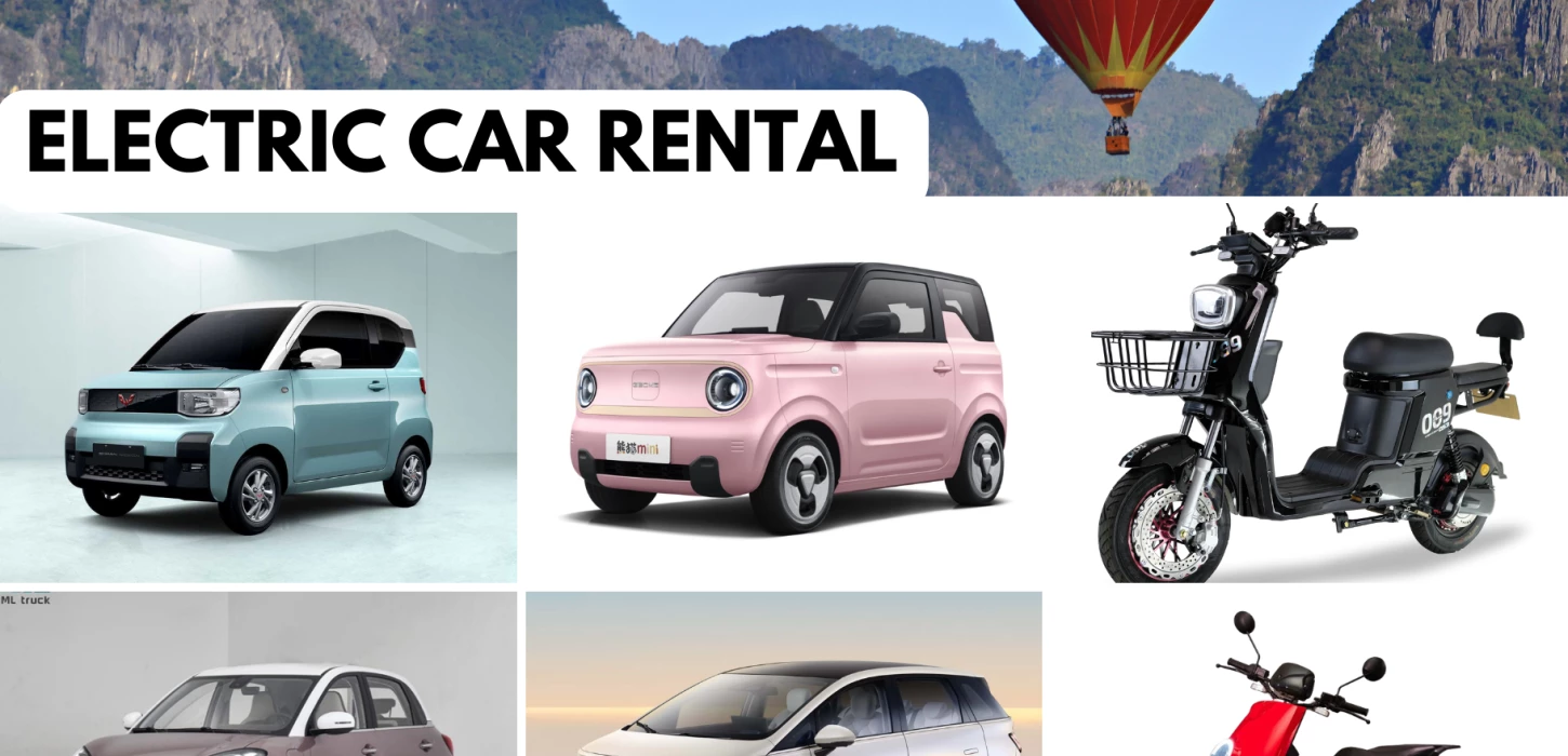 EV Rental in Luang Prabang, Vang Vieng & Vientiane