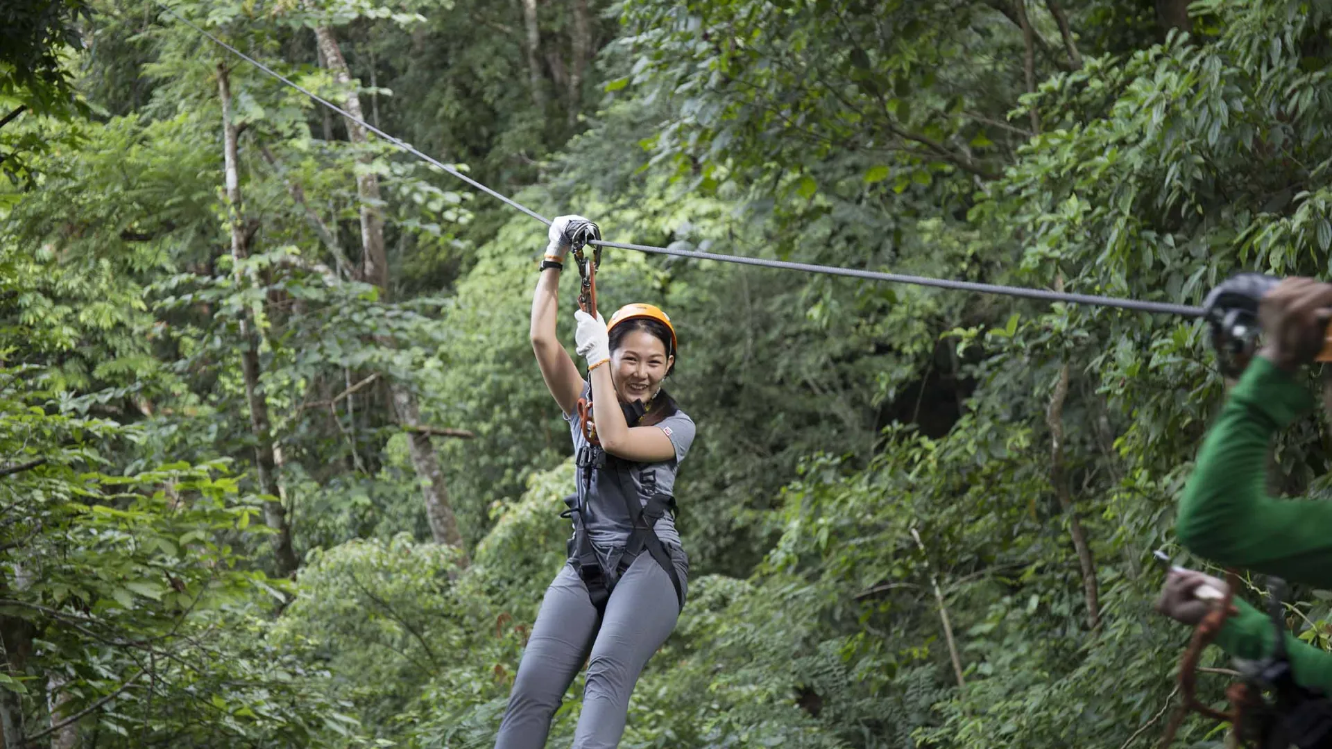 Zip-Line at NahmDongPark