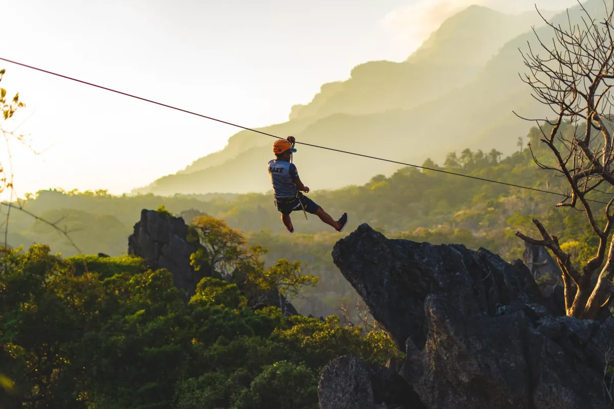 The Rock Viewpoint at Phou Pha Marn
