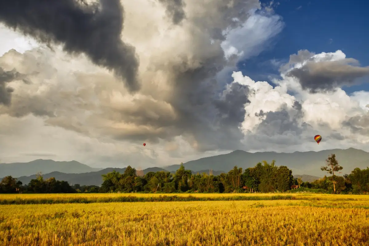 Exploring Vang Vieng - In the Air