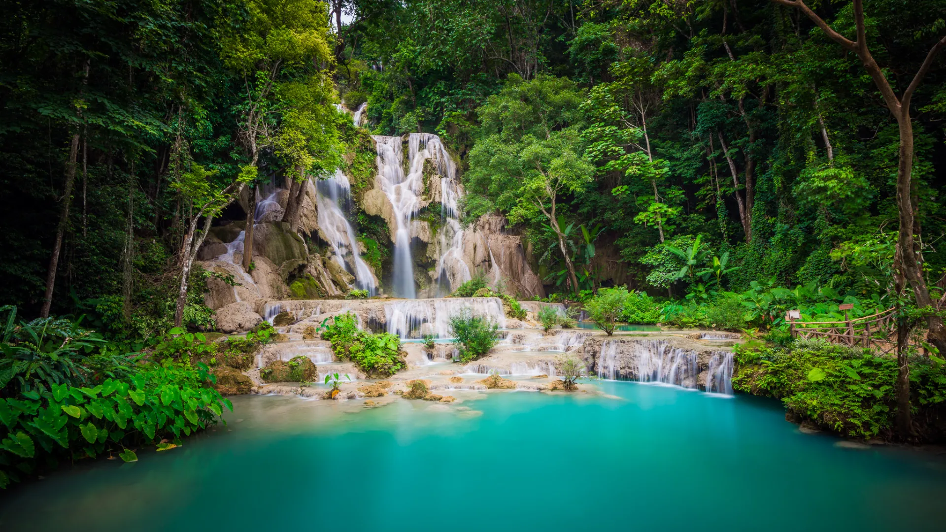 Kuangsi Waterfall