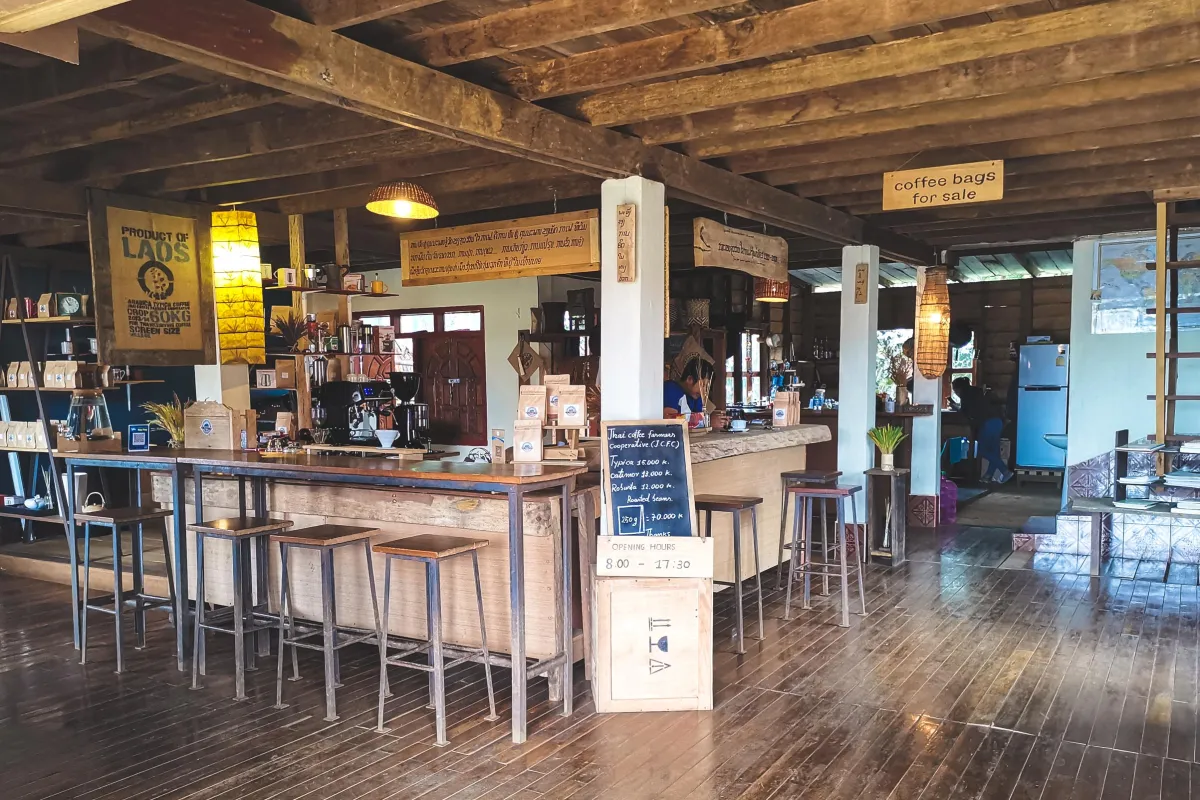 Jhai Coffee in Paksong