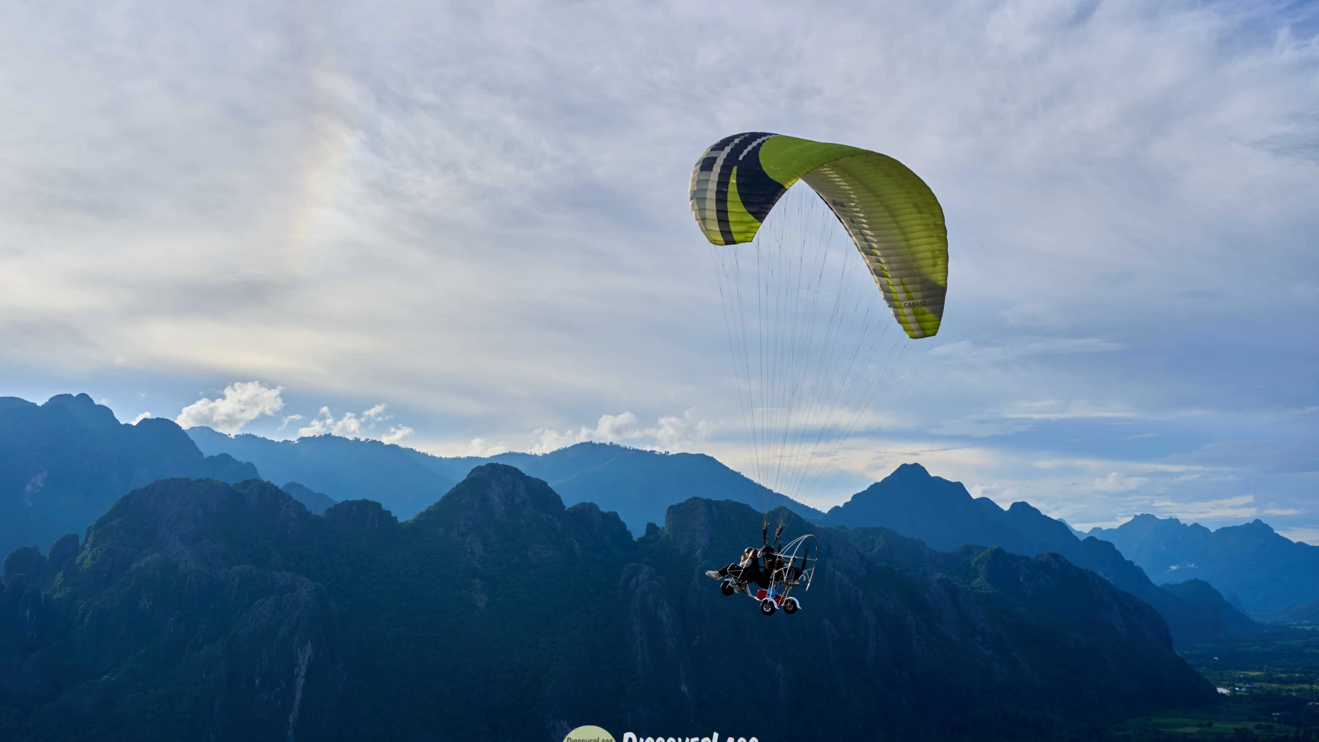 Exploring Vang Vieng - In the Air