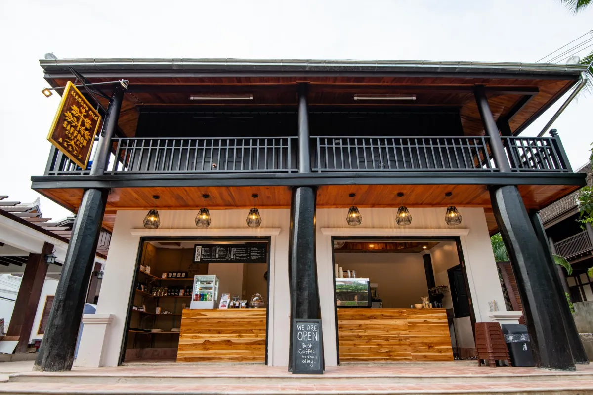 Saffron Coffee at MyLaoHome Hotel