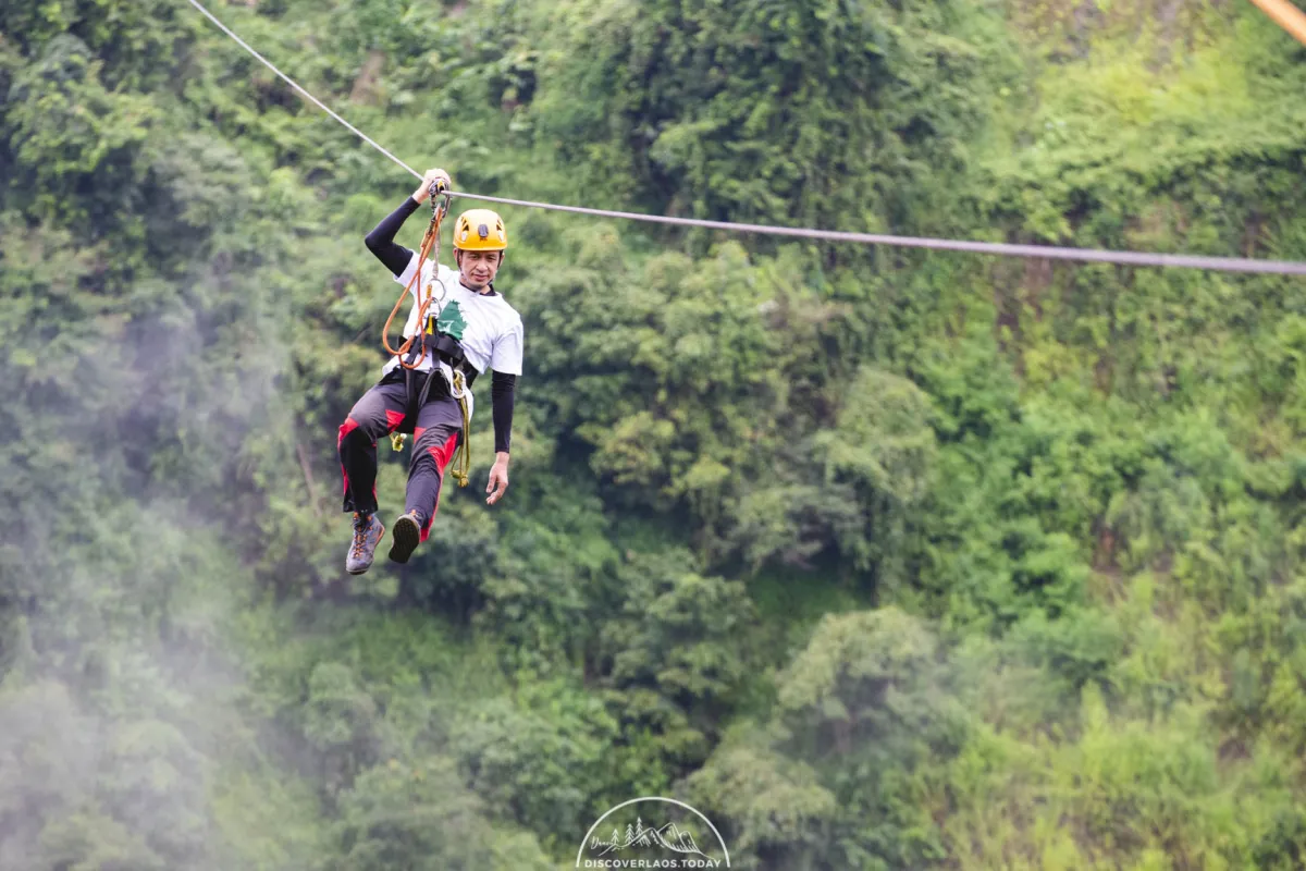 Zip-line experience at Fly @ Tad Fane