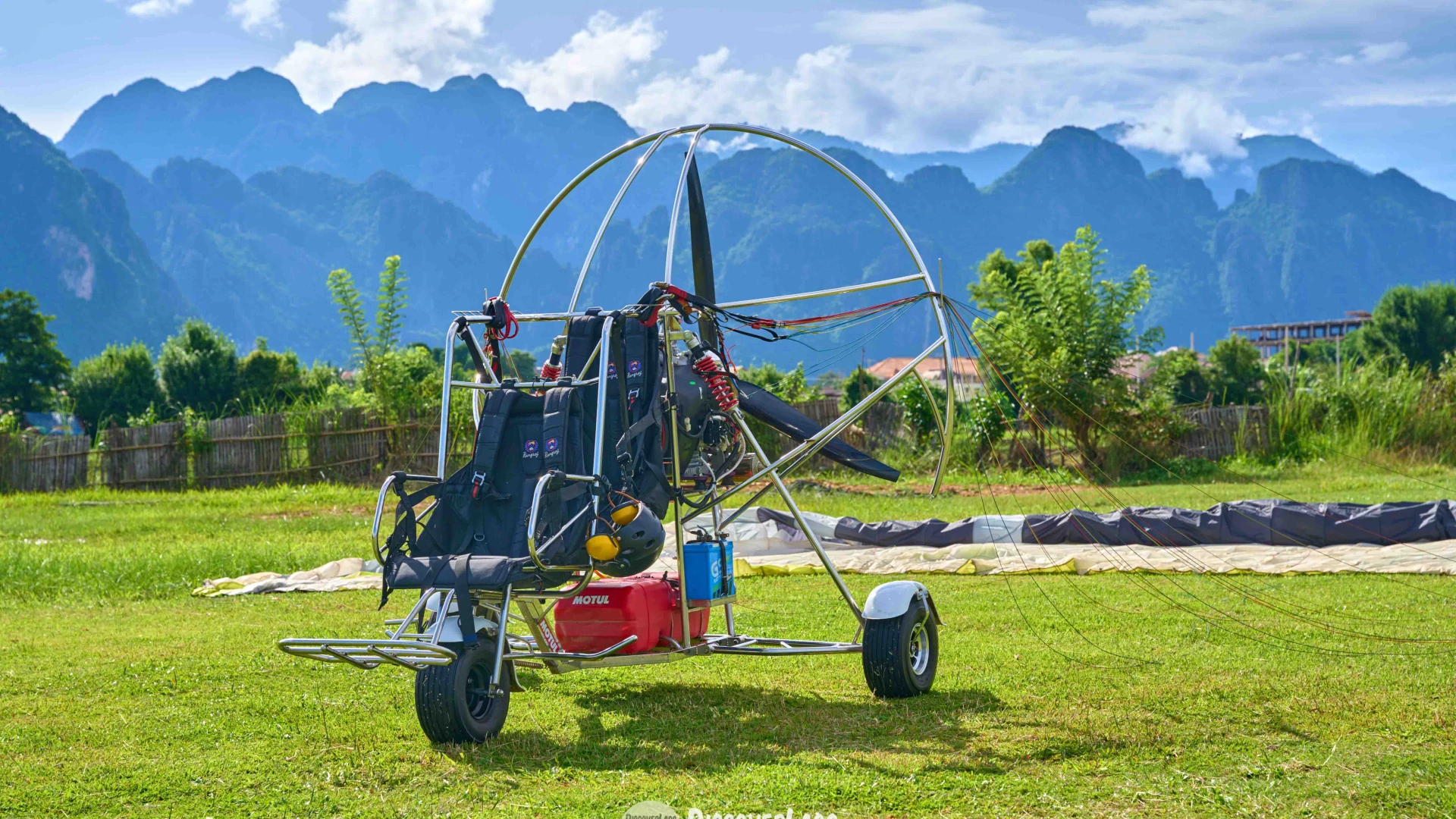 Exploring Vang Vieng - In the Air
