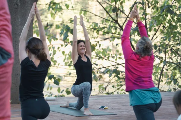 Yoga Class at Namkhan Ecolodge