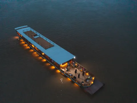 Sunset Cruise With Live Performance On Mekong River