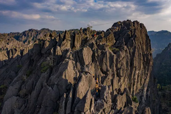 Full-Day The Rock Challenge in Khammouane