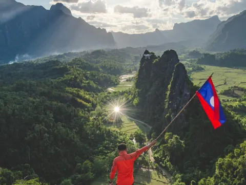 Half-Day Tour to Nam Xay Viewpoint and Blue Lagoon 1