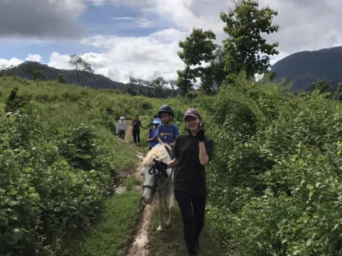 Pony Ride Experience - Bamboo Village, Forest Trails, and Temple Viewpoint