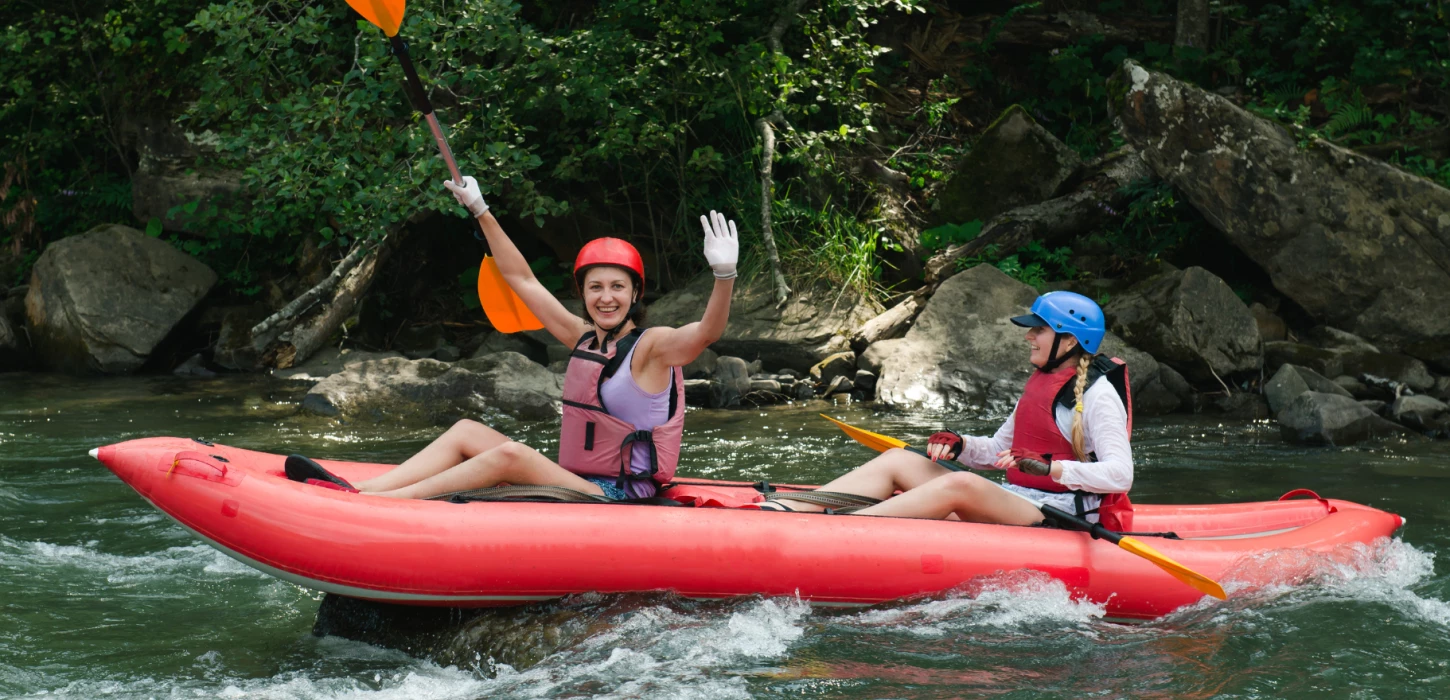 Full-Day Adventure: E-Mountain Biking & River Paddling Experience