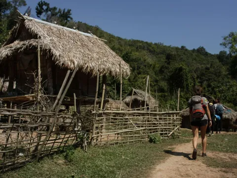 越野骑行和农家乐