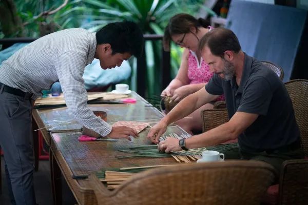 Bamboo Weaving Class