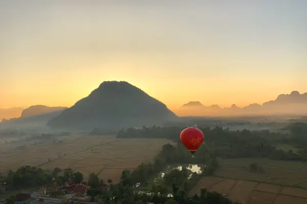 Sunset Hot Air Balloon