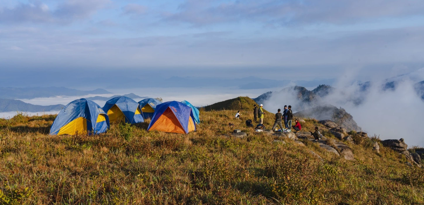 2 Days 1 Night Trekking and Camping at Phu Ya Kha in Oudomxay Province