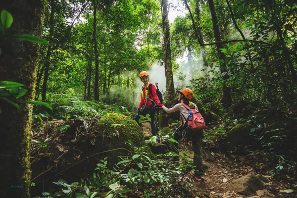 ATV, เดินป่า, สะพานลอยฟ้า, น้ำตกและโรยตัว